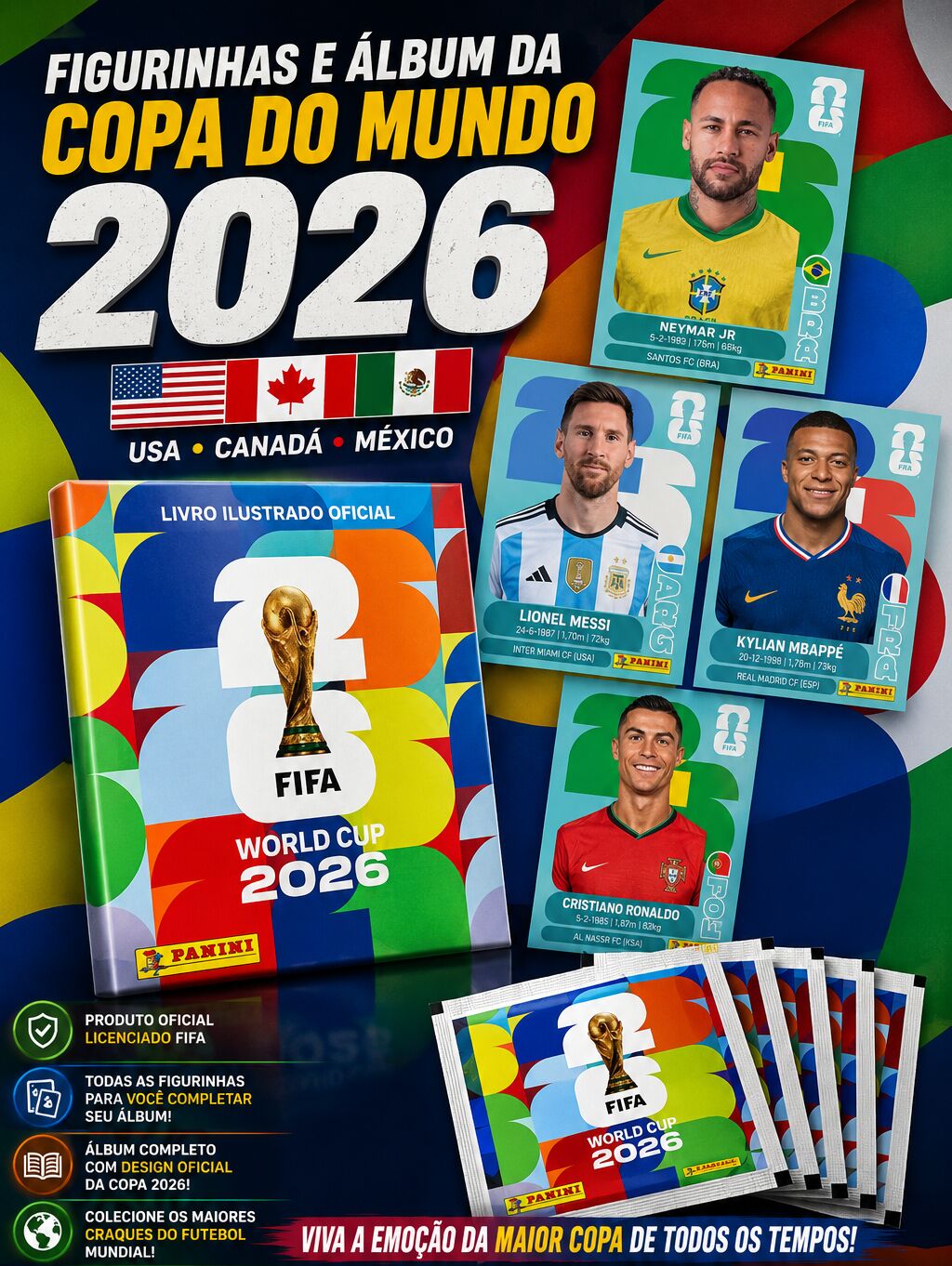 Capa do kit Copa 2026